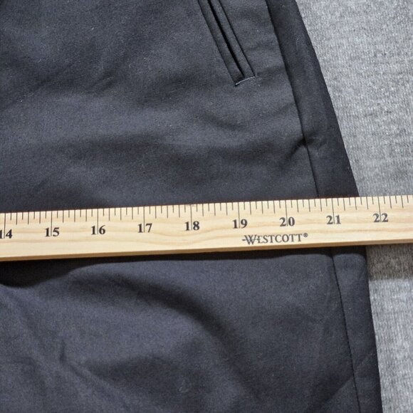 Adrianna Papell Pants Womens 14 Black High Waist Tapered Pockets Stretch Ankle - Picture 5 of 15